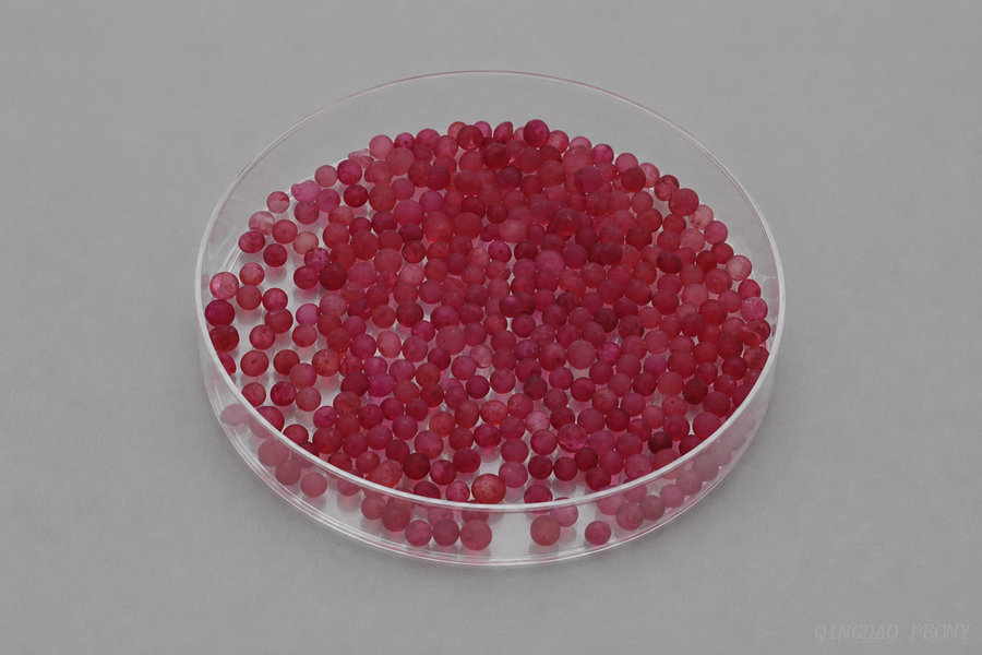 Color-varialbe Silica Gel-Ruby
